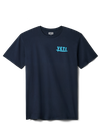 YETI Big Wave Short Sleeve T-Shirt Navy On Sale