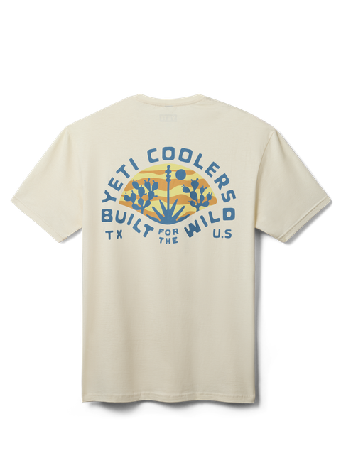 YETI Coolers® Horizon Short Sleeve T-Shirt Natural Best Seller