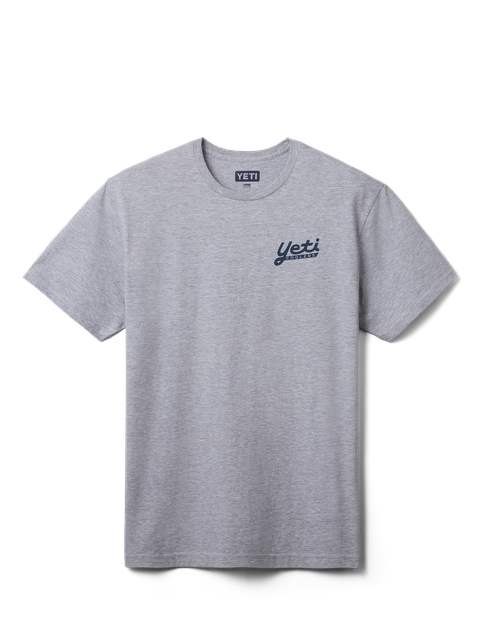 YETI Coolers® Wildly Stronger Short Sleeve T-Shirt Heather Grey Best Seller