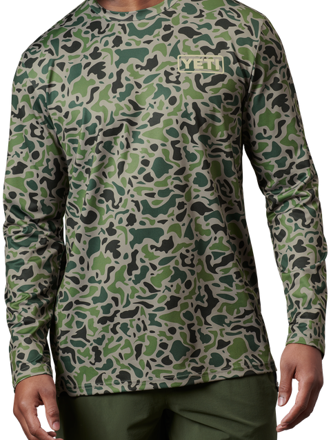 YETI Duck Camo Long Sleeve Sunshirt Same Day Delivery