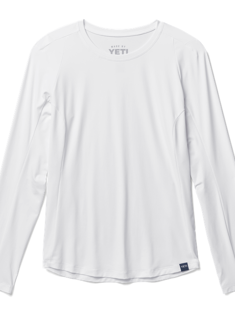 YETI Men's Crewneck Ultra Lightweight Sunshirt White For Sale