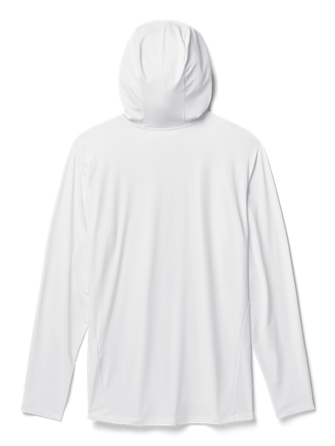 YETI Men's Hooded Ultra Lightweight Sunshirt White New Arrival