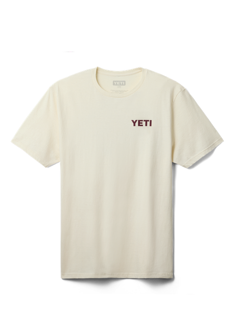 YETI Wild Vine Short Sleeve T-Shirt Natural On Sale