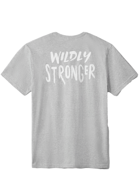 YETI Wildly Stronger Short Sleeve T-Shirt Heather Grey Best Seller